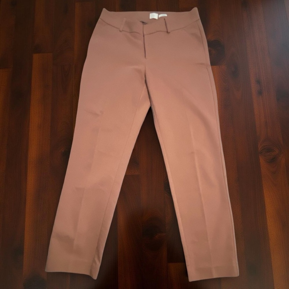 Stylish Rust Orange Trousers w/ Pockets